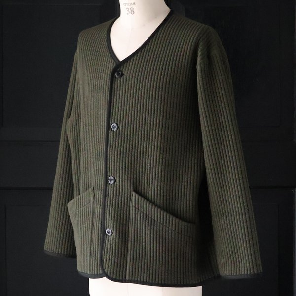 画像9: 「尾州」コットンキルト  ARMY ジャケット【MADE IN JAPAN】『日本製』 / Upscape Audience