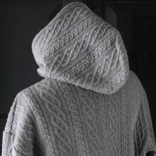 画像23: 「尾州」コットンキルト スタンドフード ZIPパーカー【MADE IN JAPAN】『日本製』【送料無料】 / Upscape Audience