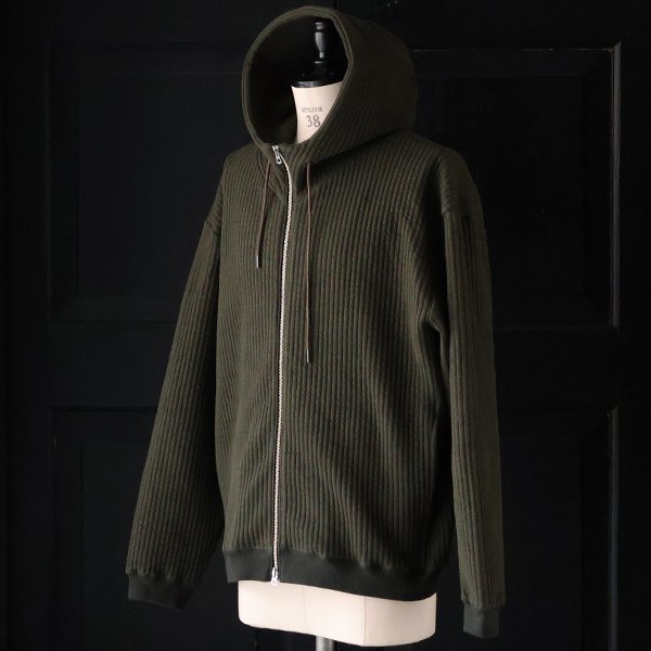 画像11: 「尾州」コットンキルト スタンドフード ZIPパーカー【MADE IN JAPAN】『日本製』【送料無料】 / Upscape Audience