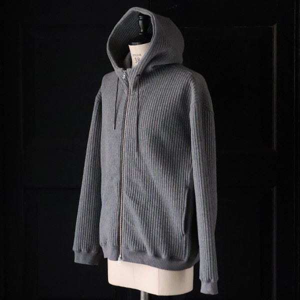 画像13: 「尾州」コットンキルト スタンドフード ZIPパーカー【MADE IN JAPAN】『日本製』【送料無料】 / Upscape Audience