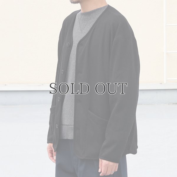 画像4: ボンバーヒート ハニカムサーマル ノーカラー ARMY ジャケット【MADE IN JAPAN】『日本製』 / Upscape Audience