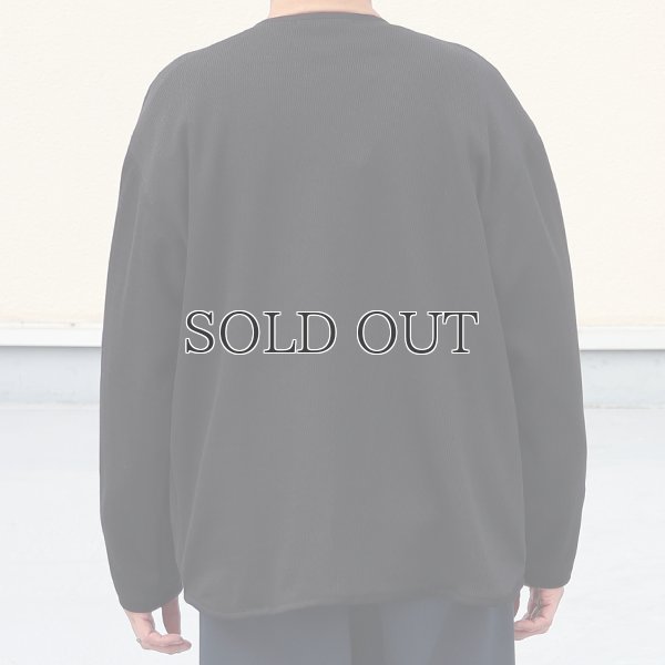 画像5: ボンバーヒート ハニカムサーマル ノーカラー ARMY ジャケット【MADE IN JAPAN】『日本製』 / Upscape Audience