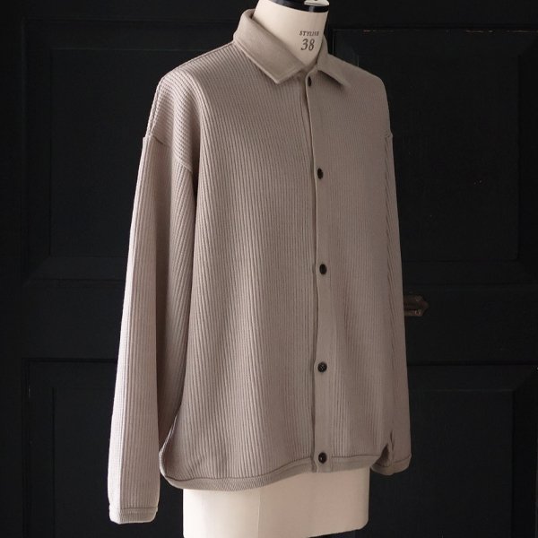 画像9: ウールビッグワッフル ニットソー ポロカーディガン【MADE IN JAPAN】『日本製』 / Upscape Audience