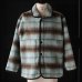 画像8: ECOLANA(エコラーナ) シャギーチェック スタンドオーバー ジャケット【MADE IN JAPAN】『日本製』【送料無料】 / Upscape Audience (8)