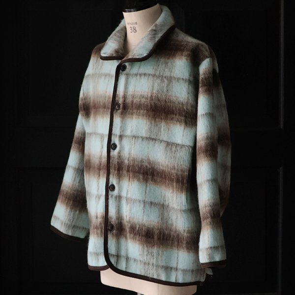 画像9: ECOLANA(エコラーナ) シャギーチェック スタンドオーバー ジャケット【MADE IN JAPAN】『日本製』【送料無料】 / Upscape Audience