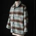 画像9: ECOLANA(エコラーナ) シャギーチェック スタンドオーバー ジャケット【MADE IN JAPAN】『日本製』【送料無料】 / Upscape Audience (9)