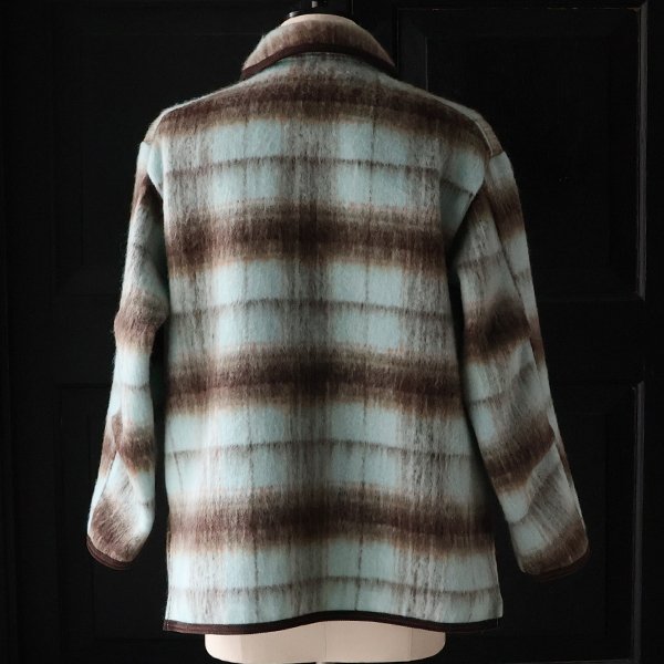 画像11: ECOLANA(エコラーナ) シャギーチェック スタンドオーバー ジャケット【MADE IN JAPAN】『日本製』【送料無料】 / Upscape Audience