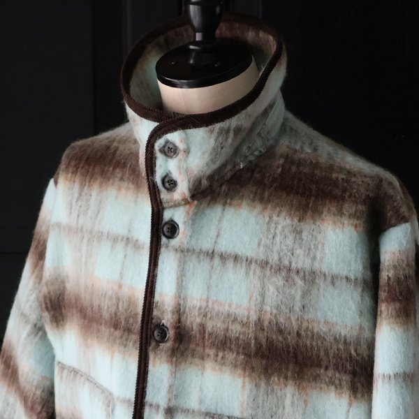 画像14: ECOLANA(エコラーナ) シャギーチェック スタンドオーバー ジャケット【MADE IN JAPAN】『日本製』【送料無料】 / Upscape Audience