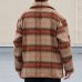 画像5: ECOLANA(エコラーナ) シャギーチェック スタンドオーバー ジャケット【MADE IN JAPAN】『日本製』【送料無料】 / Upscape Audience (5)