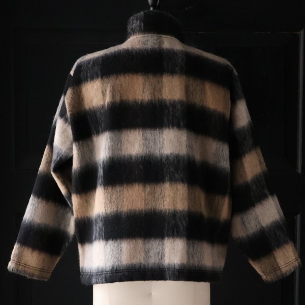 画像9: ECOLANA(エコラーナ) シャギーチェック スタンド ZIP ジャケット【MADE IN JAPAN】『日本製』【送料無料】 / Upscape Audience