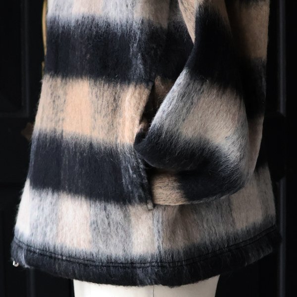 画像12: ECOLANA(エコラーナ) シャギーチェック スタンド ZIP ジャケット【MADE IN JAPAN】『日本製』【送料無料】 / Upscape Audience