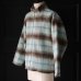 画像5: ECOLANA(エコラーナ) シャギーチェック スタンド ZIP ジャケット【MADE IN JAPAN】『日本製』【送料無料】 / Upscape Audience (5)