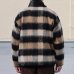 画像5: ECOLANA(エコラーナ) シャギーチェック スタンド ZIP ジャケット【MADE IN JAPAN】『日本製』【送料無料】 / Upscape Audience (5)