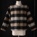 画像6: ECOLANA(エコラーナ) シャギーチェック ノーカラー スナップ ジャケット【MADE IN JAPAN】『日本製』【送料無料】 / Upscape Audience (6)