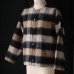 画像7: ECOLANA(エコラーナ) シャギーチェック ノーカラー スナップ ジャケット【MADE IN JAPAN】『日本製』【送料無料】 / Upscape Audience (7)