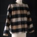 画像10: ECOLANA(エコラーナ) シャギーチェック ノーカラー スナップ ジャケット【MADE IN JAPAN】『日本製』【送料無料】 / Upscape Audience (10)