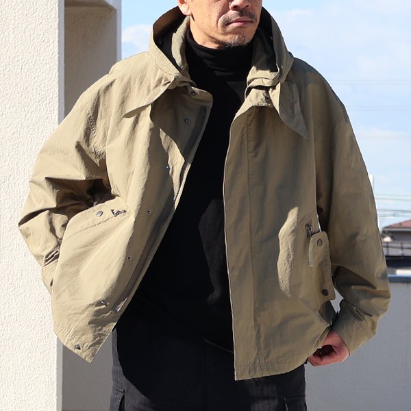 画像2: 綿ナイロン 高密度ポプリン 脱着フード付き M-65 ショート モッズコート【送料無料】 / Audience