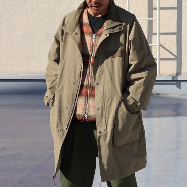 画像4: 綿ナイロン高密度ポプリン M-90 スタンドモッズコート【送料無料】 / Audience