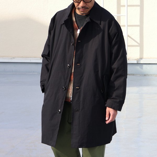 画像2: 綿ナイロン高密度ポプリン M-51 モッズ ステンカラーコート【送料無料】 /Audience