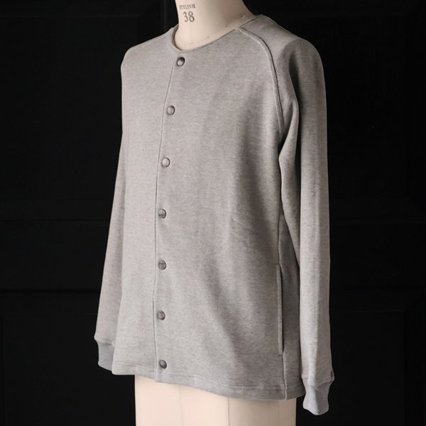 画像3: 「和歌山」 度詰裏毛 (11オンス) スナップ ノーカラージャケット【MADE IN JAPAN】【送料無料】『日本製』 / Upscape Audience