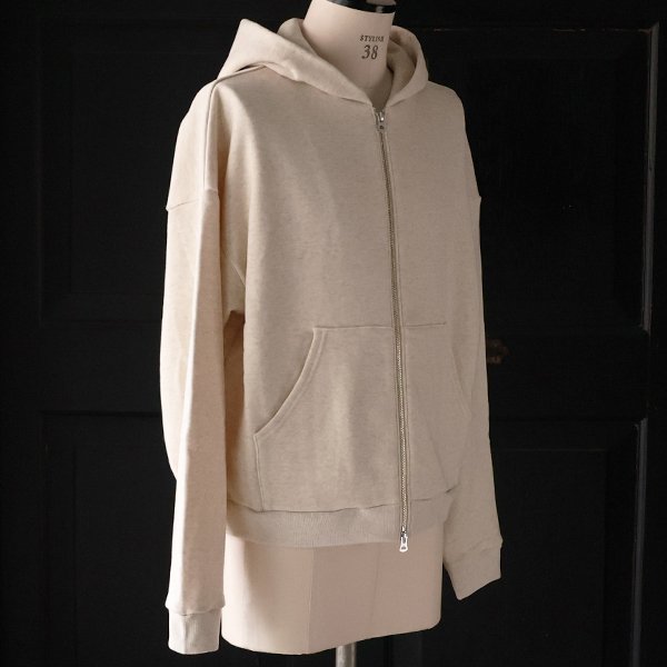 画像12: 「和歌山」 度詰裏毛 (11オンス) ボクシー クロップド フードZIPパーカー【MADE IN JAPAN】【送料無料】『日本製』 / Upscape Audience