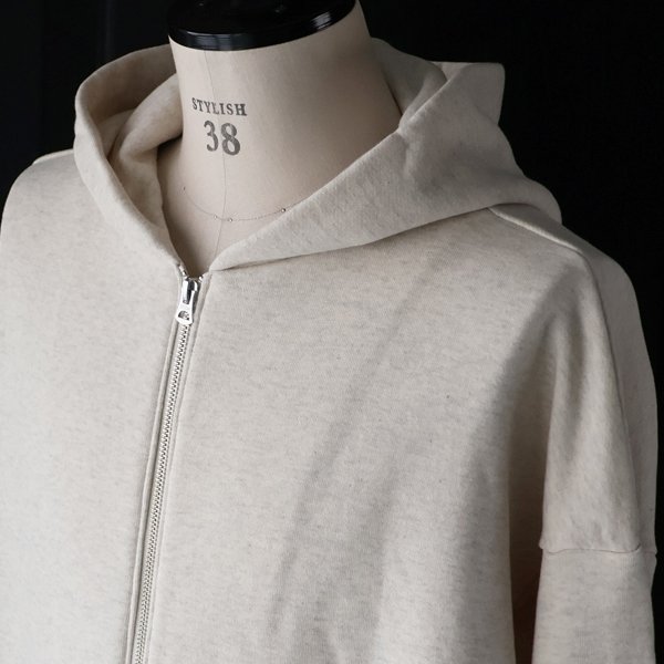 画像13: 「和歌山」 度詰裏毛 (11オンス) ボクシー クロップド フードZIPパーカー【MADE IN JAPAN】【送料無料】『日本製』 / Upscape Audience