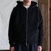 画像6: 「和歌山」 度詰裏毛 (11オンス) ボクシー クロップド フードZIPパーカー【MADE IN JAPAN】【送料無料】『日本製』 / Upscape Audience (6)