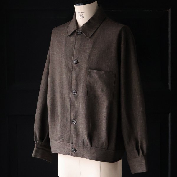 画像7: LANATEC® (ラナテック) TECH シャンブレーシャークスキン トラッカー ジャケット【MADE IN JAPAN】『日本製』【送料無料】/ Upscape Audience