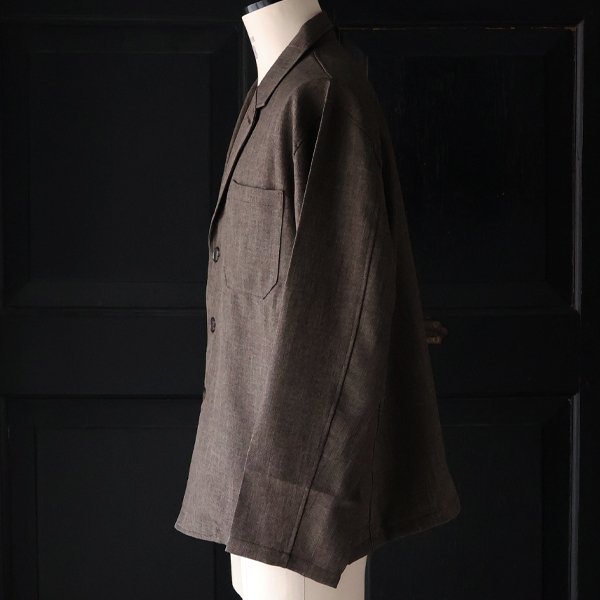 画像10: LANATEC® (ラナテック) TECH シャンブレーシャークスキン 3B カバーオール ジャケット【MADE IN JAPAN】『日本製』【送料無料】/ Upscape Audience