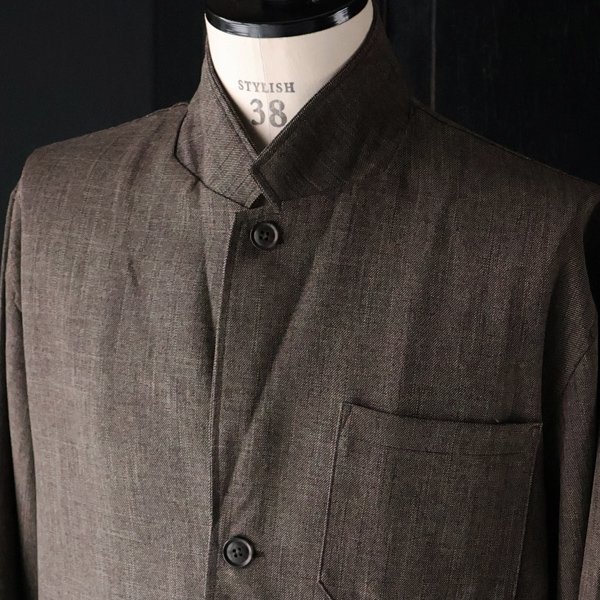 画像14: LANATEC® (ラナテック) TECH シャンブレーシャークスキン 3B カバーオール ジャケット【MADE IN JAPAN】『日本製』【送料無料】/ Upscape Audience