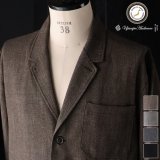 LANATEC® (ラナテック) TECH シャンブレーシャークスキン 3B カバーオール ジャケット【MADE IN JAPAN】『日本製』【送料無料】/ Upscape Audience