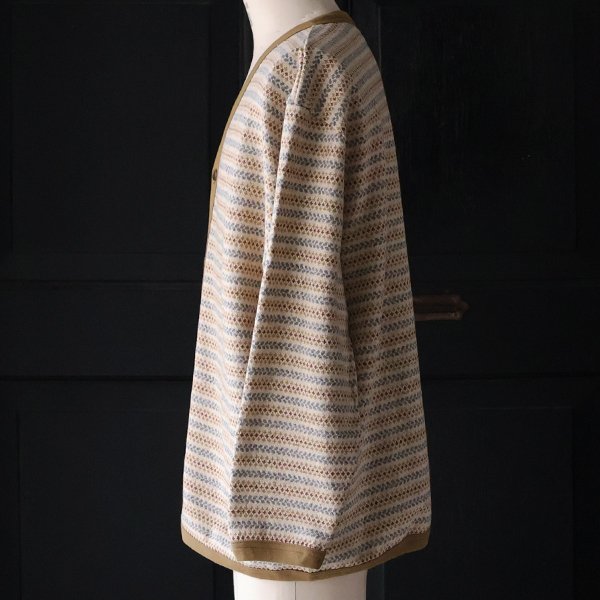 画像13: 「尾州」JAZZネップ マルチカラー ジャガード Vニットソー  カーディガン 【MADE IN JAPAN】『日本製』【送料無料】/ Upscape Audience