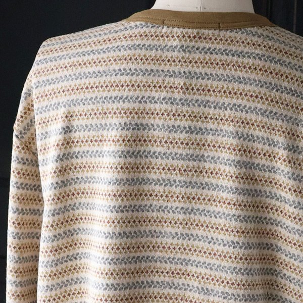 画像18: 「尾州」JAZZネップ マルチカラー ジャガード Vニットソー  カーディガン 【MADE IN JAPAN】『日本製』【送料無料】/ Upscape Audience