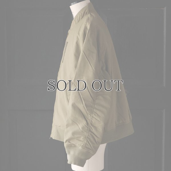 画像10: 綿ナイロン 高密度ツイル Sorona®Du-pont 中綿 MA-1 フライトジャケット【送料無料】 / Audience