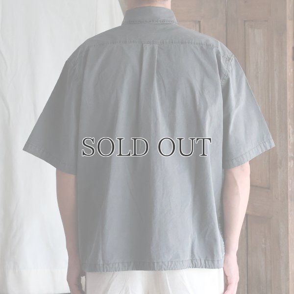 画像5: ピグメント 馬布 (ホースクロス) ドローコード バルーン ハーフスリーブ ワークシャツ / Audience