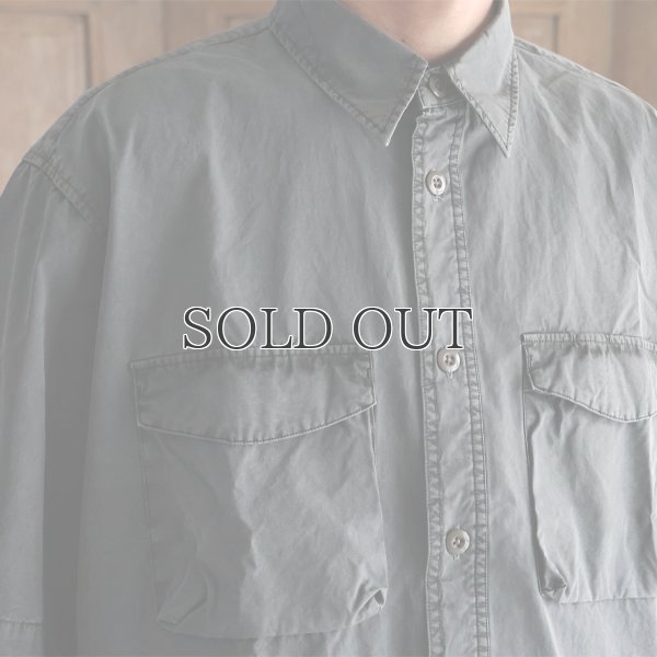 画像7: ピグメント 馬布 (ホースクロス) ドローコード バルーン ハーフスリーブ ワークシャツ / Audience