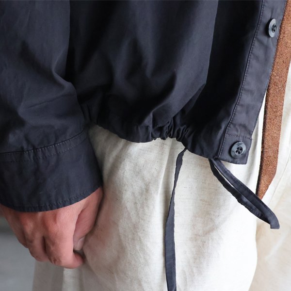 画像23: ピグメント 馬布 (ホースクロス) ドローコード バルーン ユーティリティーシャツジャケット / Audience