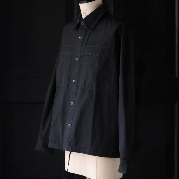 画像6: ピグメント 馬布 (ホースクロス) ドローコード バルーン ユーティリティーシャツジャケット / Audience