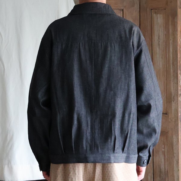 画像5: 「備後」8オンス ムラデニム US NAVY 1st Type トラッカー ジャケット【MADE IN JAPAN】『日本製』【送料無料】/ Upscape Audience