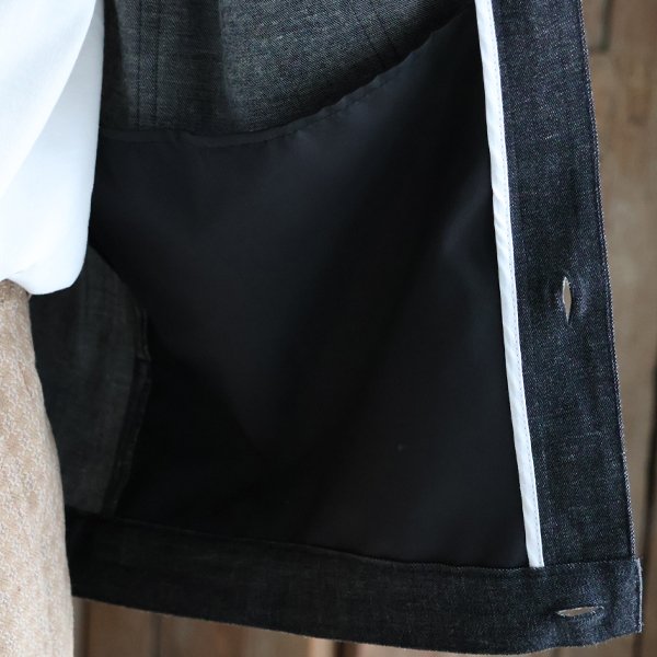 画像9: 「備後」8オンス ムラデニム US NAVY 1st Type トラッカー ジャケット【MADE IN JAPAN】『日本製』【送料無料】/ Upscape Audience