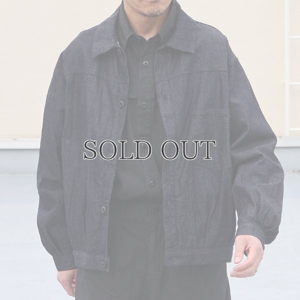 画像2: 「備後」8オンス ムラデニム US NAVY 1st Type トラッカー ジャケット【MADE IN JAPAN】『日本製』【送料無料】/ Upscape Audience