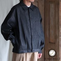 「備後」8オンス ムラデニム US NAVY 1st Type トラッカー ジャケット【MADE IN JAPAN】『日本製』【送料無料】/ Upscape Audience