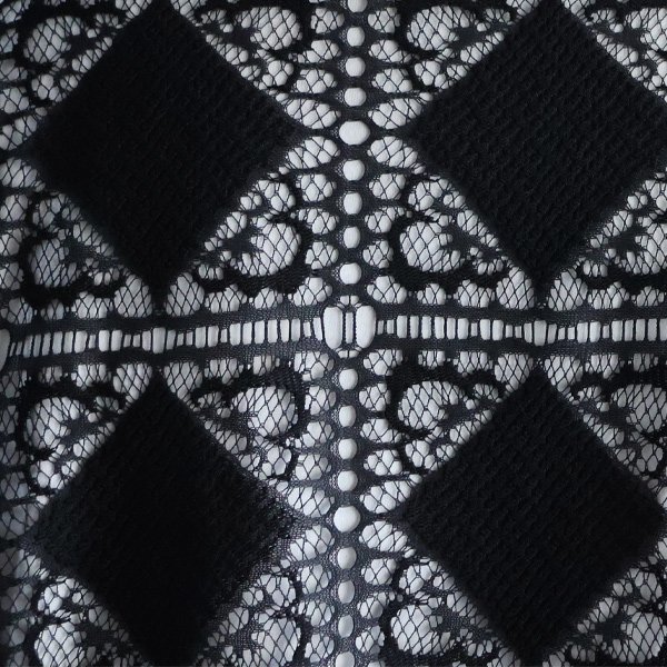 画像13: 「北陸」カットブローシェレース ハーフスリーブ ポロ カーディガン【MADE IN JAPAN】『日本製』【送料無料】/ Upscape Audience