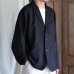 画像2: LANATEC® (ラナテック) TECH ウールライクツイル 3ボタン ロガージャケット【MADE IN JAPAN】『日本製』/ Upscape Audience (2)