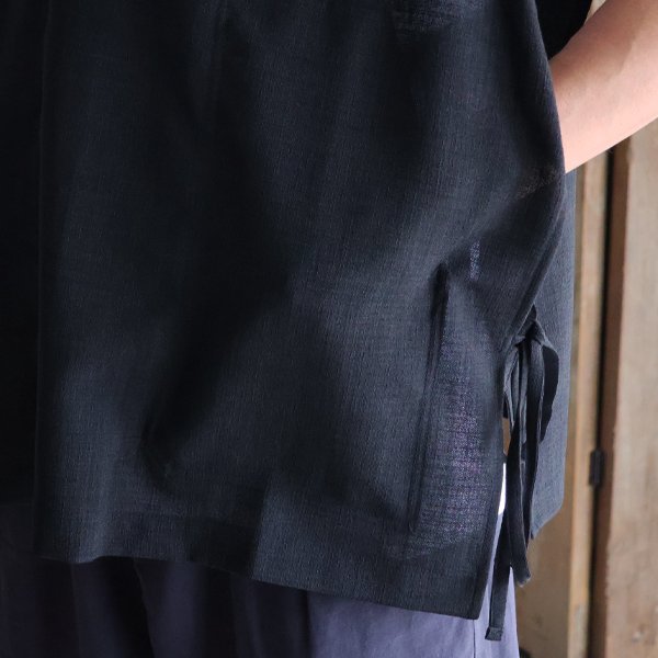 画像7: Reflax（リフラクス）TECH リネンライクキャンバス キーネック プルオーバー エプロンベスト『MADE IN JAPAN』『日本製』Upscape Audience