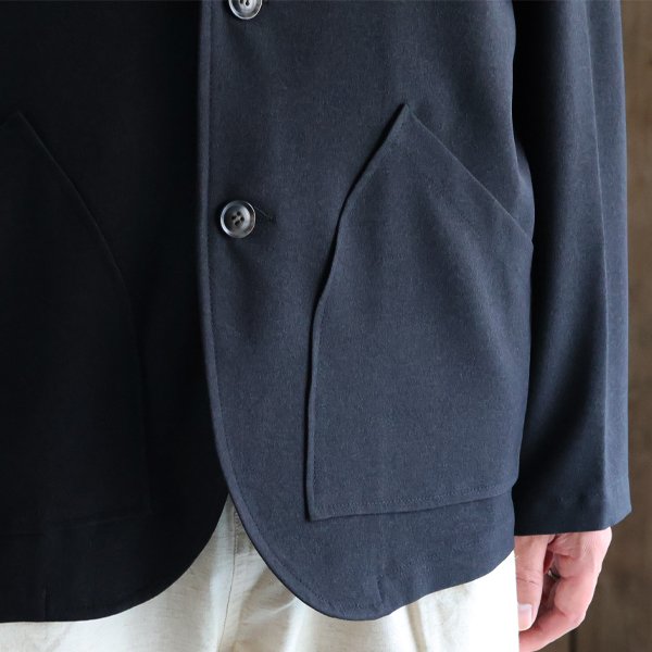 画像14: LANATEC® (ラナテック) TECH ウールライクツイル 3ボタン ロガージャケット【MADE IN JAPAN】『日本製』/ Upscape Audience