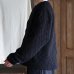画像4: 「尾州」ダイヤ柄コットンキルト フィンガーホール付き ノーカラースナップジャケット【MADE IN JAPAN】『日本製』 / Upscape Audience (4)