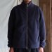 画像3: アンチピリング フリース ミリタリースリーブ フィンガーホール付き ドローコード スタンドZIPジャケット【MADE IN JAPAN】『日本製』/ Upscape Audience (3)