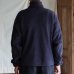 画像5: アンチピリング フリース ミリタリースリーブ フィンガーホール付き ドローコード スタンドZIPジャケット【MADE IN JAPAN】『日本製』/ Upscape Audience (5)