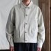 画像3: 「備後」10オンス 極厚オックス US NAVY 1st Type トラッカー ジャケット【MADE IN JAPAN】『日本製』【送料無料】/ Upscape Audience (3)